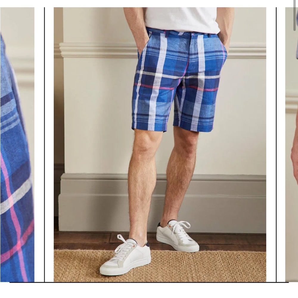 BODEN NWT Cotton Linen Short